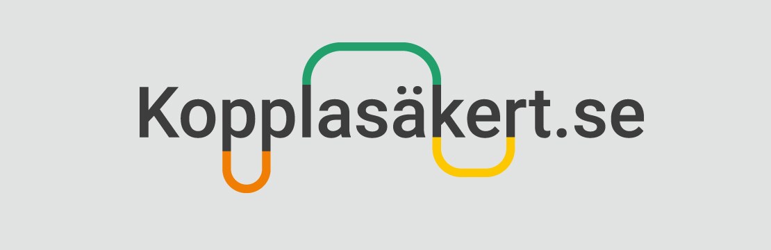 Logotyp till tjänsten Koppla säkert.