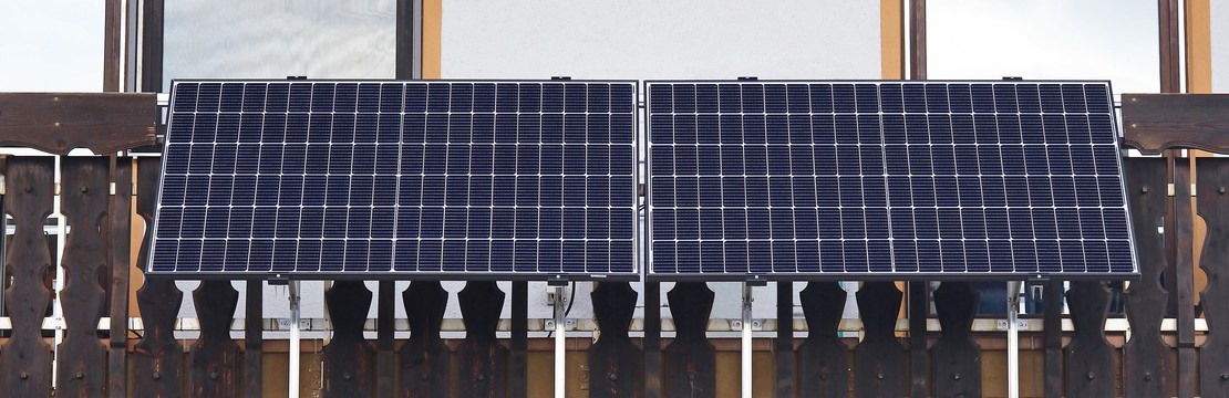 A balcony power plant is also suitable for older houses